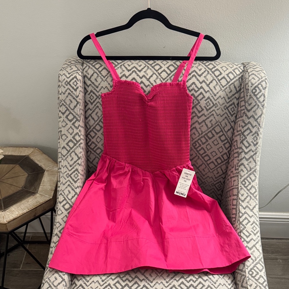 Show Me Your MuMu Fuchsia Mini Dress